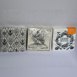 Halloween Themed Decorative Napkins Set